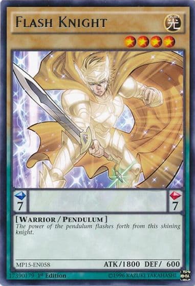 Flash Knight 2015 Mega-Tins Mega Pack Yu-Gi-Oh! card