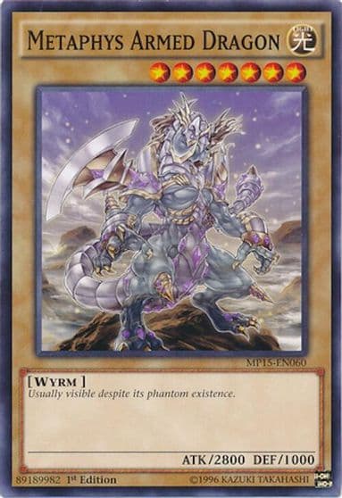 Metaphys Armed Dragon 2015 Mega-Tins Mega Pack Yu-Gi-Oh! card