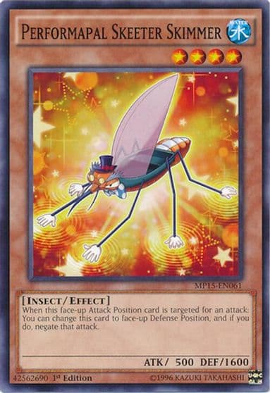 Performapal Skeeter Skimmer 2015 Mega-Tins Mega Pack Yu-Gi-Oh! card