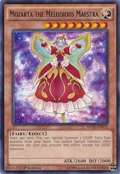 Mozarta the Melodious Maestra 2015 Mega-Tins Mega Pack Yu-Gi-Oh! card