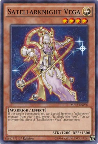Satellarknight Vega 2015 Mega-Tins Mega Pack Yu-Gi-Oh! card