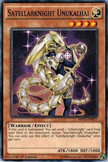 Satellarknight Unukalhai 2015 Mega-Tins Mega Pack Yu-Gi-Oh! card
