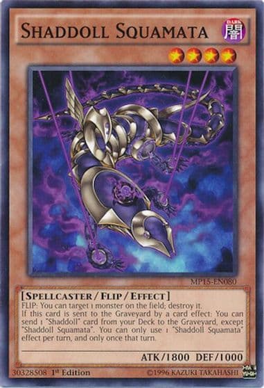 Shaddoll Squamata 2015 Mega-Tins Mega Pack Yu-Gi-Oh! card