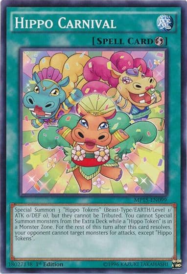 Hippo Carnival 2015 Mega-Tins Mega Pack Yu-Gi-Oh! card