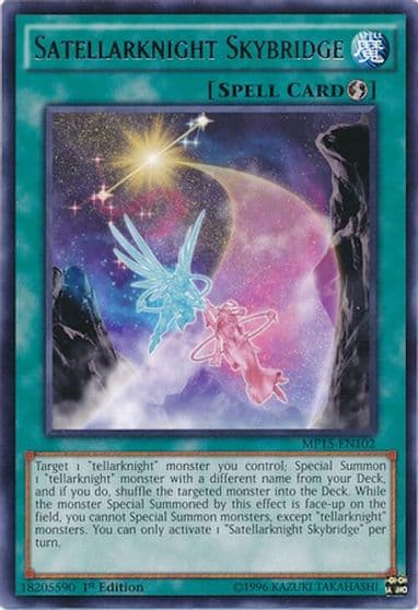 Satellarknight Skybridge 2015 Mega-Tins Mega Pack Yu-Gi-Oh! card