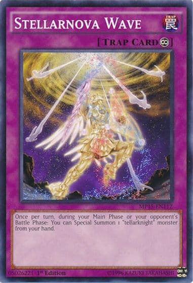 Stellarnova Wave 2015 Mega-Tins Mega Pack Yu-Gi-Oh! card