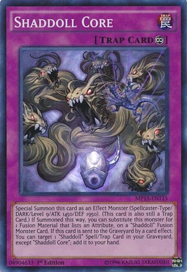 Shaddoll Core 2015 Mega-Tins Mega Pack Yu-Gi-Oh! card