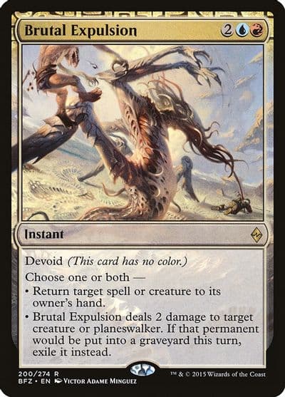 Brutal Expulsion Battle for Zendikar Magic card