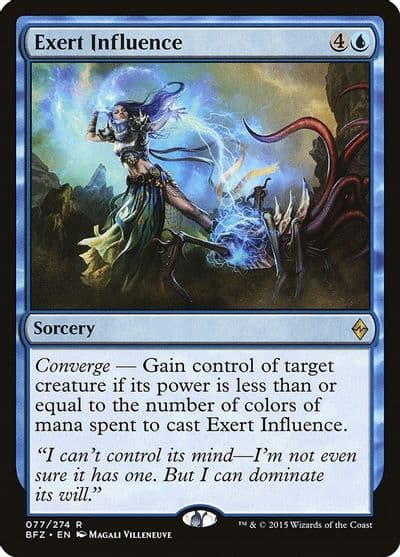 Exert Influence Battle for Zendikar Magic card