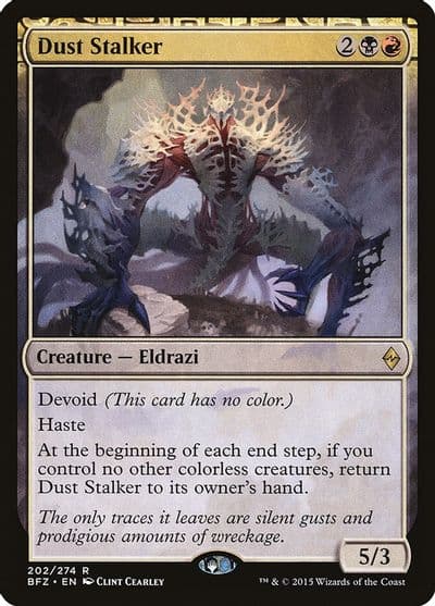 Dust Stalker Battle for Zendikar Magic card