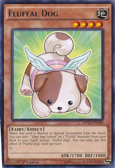 Fluffal Dog 2015 Mega-Tins Mega Pack Yu-Gi-Oh! card