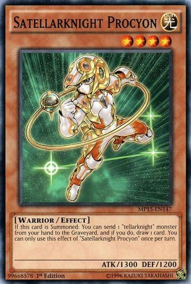 Satellarknight Procyon 2015 Mega-Tins Mega Pack Yu-Gi-Oh! card