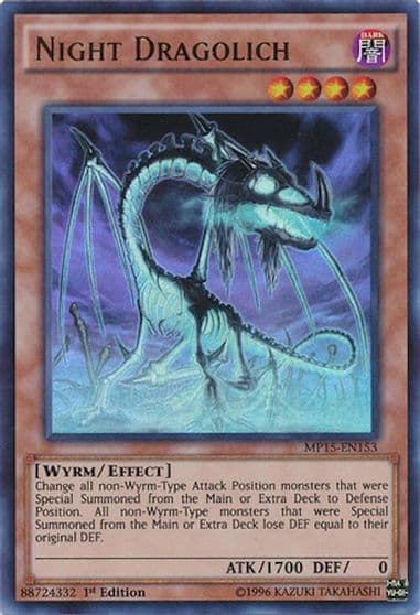Night Dragolich 2015 Mega-Tins Mega Pack Yu-Gi-Oh! card