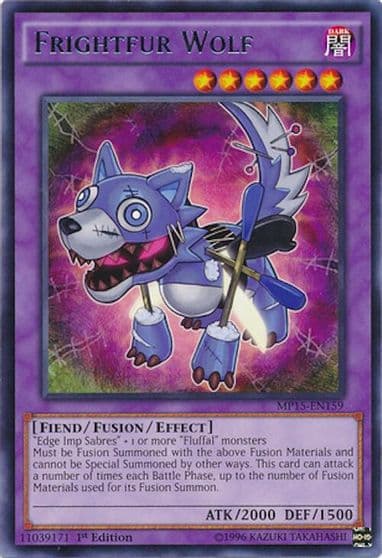 Frightfur Wolf 2015 Mega-Tins Mega Pack Yu-Gi-Oh! card