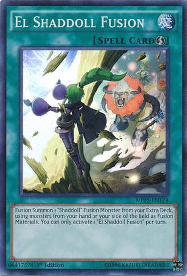 El Shaddoll Fusion 2015 Mega-Tins Mega Pack Yu-Gi-Oh! card