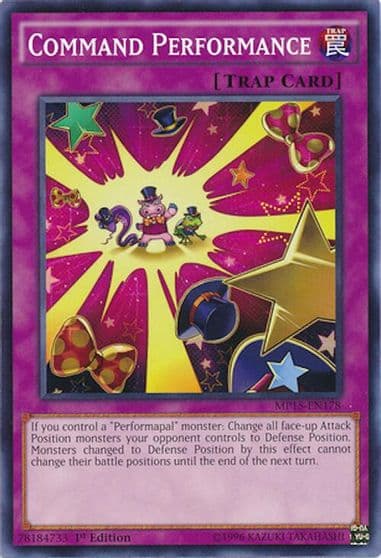 Command Performance 2015 Mega-Tins Mega Pack Yu-Gi-Oh! card