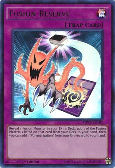 Fusion Reserve 2015 Mega-Tins Mega Pack Yu-Gi-Oh! card
