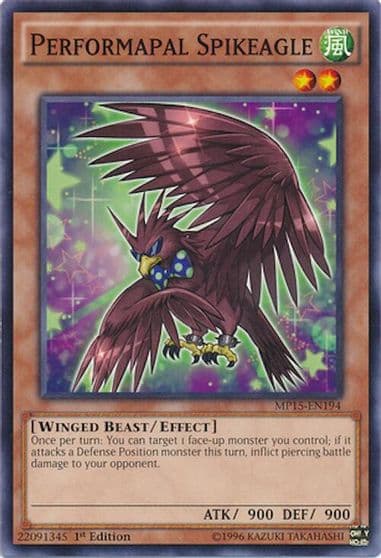Performapal Spikeagle 2015 Mega-Tins Mega Pack Yu-Gi-Oh! card