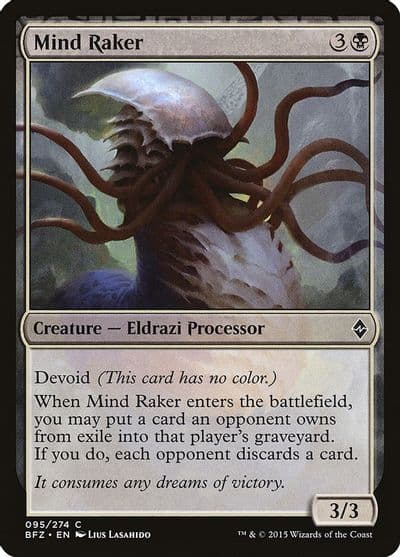 Mind Raker Battle for Zendikar Magic card