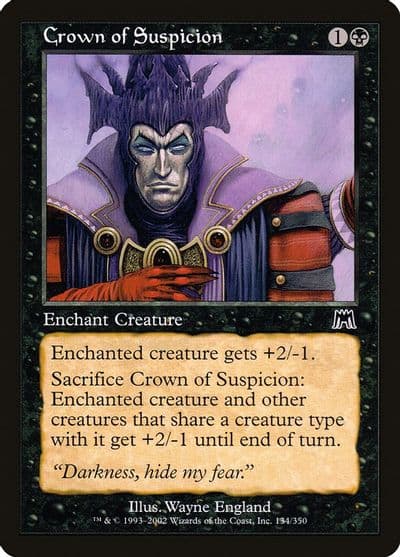 Crown of Suspicion Onslaught Magic card