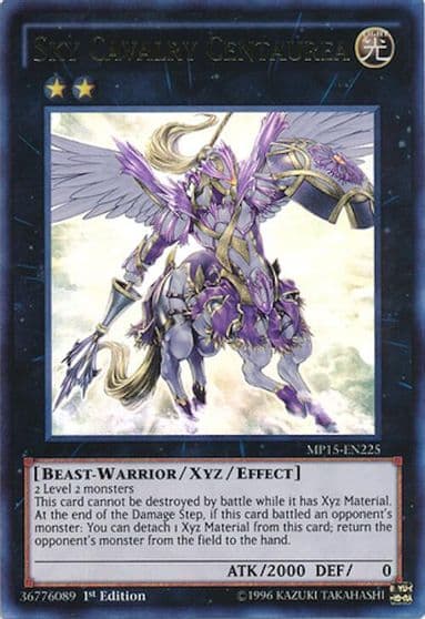 Sky Cavalry Centaurea 2015 Mega-Tins Mega Pack Yu-Gi-Oh! card