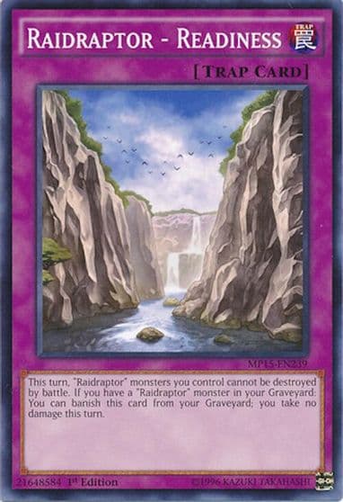 Raidraptor Readiness 2015 Mega-Tins Mega Pack Yu-Gi-Oh! card