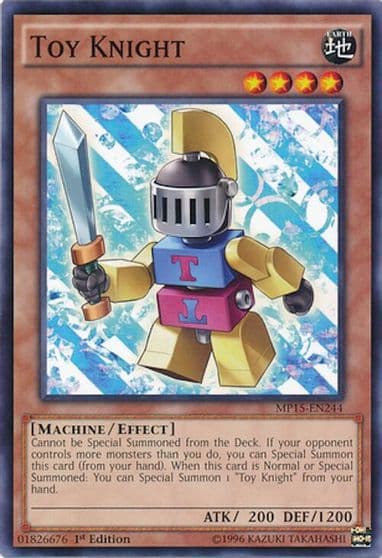 Toy Knight 2015 Mega-Tins Mega Pack Yu-Gi-Oh! card