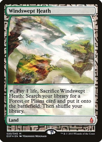 Windswept Heath Zendikar Expeditions Magic card