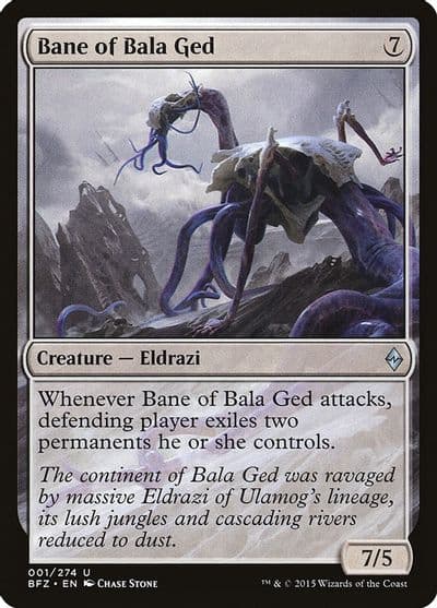 Bane of Bala Ged Battle for Zendikar Magic card