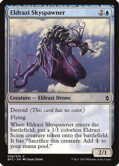 Eldrazi Skyspawner Battle for Zendikar Magic card