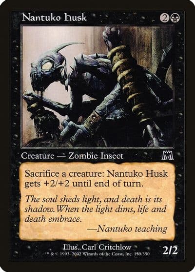 Nantuko Husk Onslaught Magic card