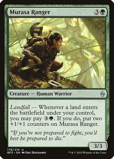 Murasa Ranger Battle for Zendikar Magic card