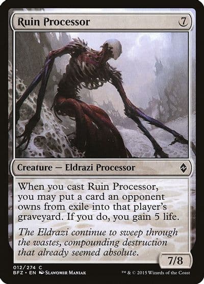 Ruin Processor Battle for Zendikar Magic card