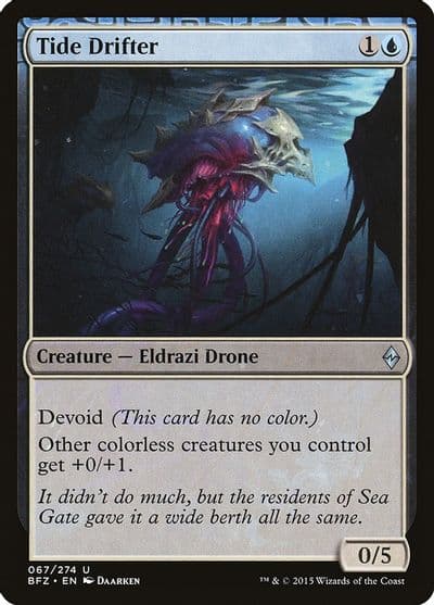 Tide Drifter Battle for Zendikar Magic card