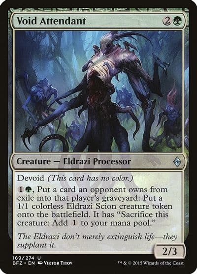 Void Attendant Battle for Zendikar Magic card