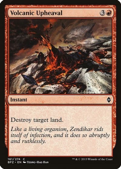 Volcanic Upheaval Battle for Zendikar Magic card