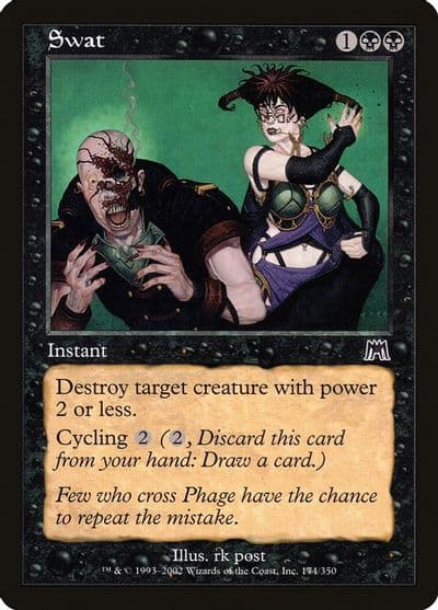 Swat Onslaught Magic card