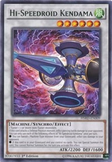 Hi Speedroid Kendama High-Speed Riders Yu-Gi-Oh! card