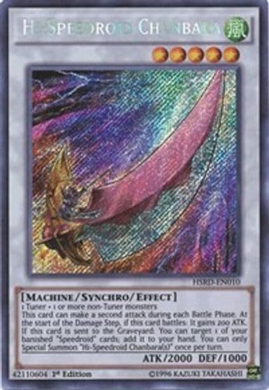 Hi Speedroid Chanbara High-Speed Riders Yu-Gi-Oh! card