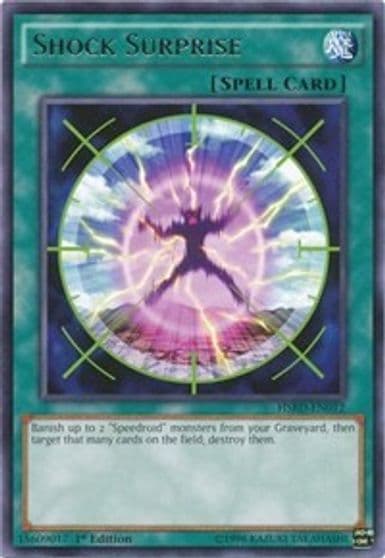 Shock Surprise High-Speed Riders Yu-Gi-Oh! card