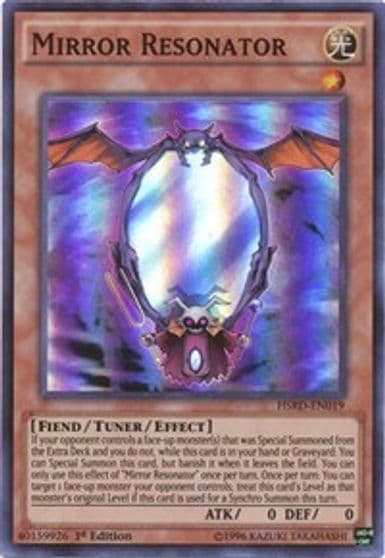 Mirror Resonator High-Speed Riders Yu-Gi-Oh! card