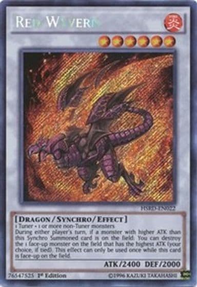 Red Wyvern High-Speed Riders Yu-Gi-Oh! card