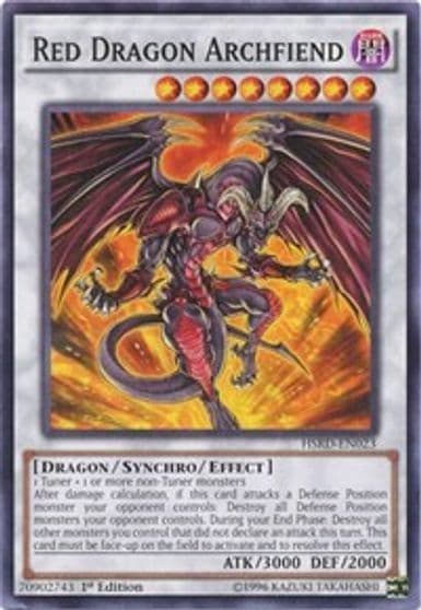 Red Dragon Archfiend High-Speed Riders Yu-Gi-Oh! card