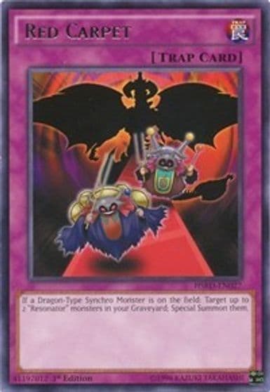 Red Carpet High-Speed Riders Yu-Gi-Oh! card