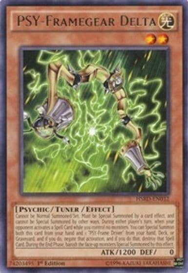 PSY Framegear Delta High-Speed Riders Yu-Gi-Oh! card