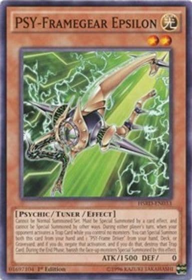 PSY Framegear Epsilon High-Speed Riders Yu-Gi-Oh! card