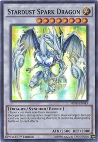 Stardust Spark Dragon High-Speed Riders Yu-Gi-Oh! card