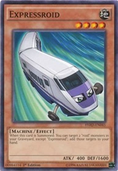 Expressroid High-Speed Riders Yu-Gi-Oh! card
