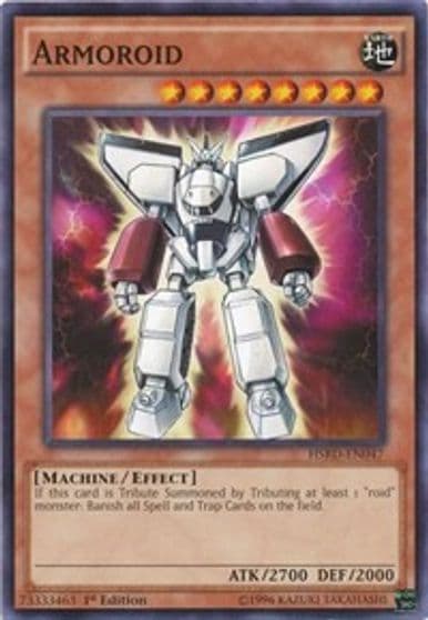 Armoroid High-Speed Riders Yu-Gi-Oh! card