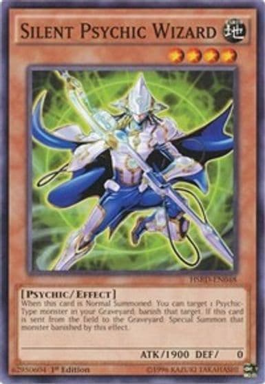 Silent Psychic Wizard High-Speed Riders Yu-Gi-Oh! card